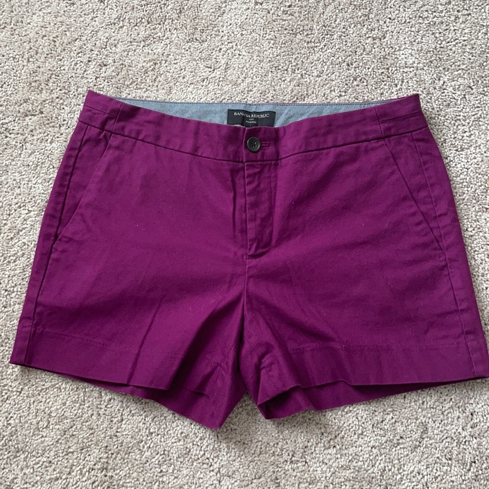Banana Republic Purple Shorts size 4